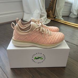 APL Techloom Phantom Sneakers Beige/ Pink